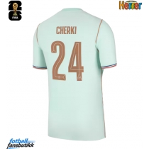 Frankrike Rayan Cherki #24 Bortedrakt VM 2026 Kortermet